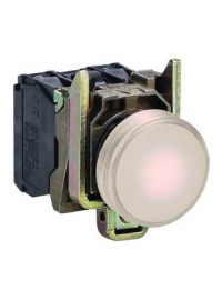 Lampa pilot completa alba