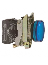Lampa pilot completa albastra