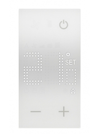 Termostat electronic de cameră, 230V, 2M, alb,...