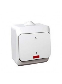 Intrerupator bipolar cu indicator luminos