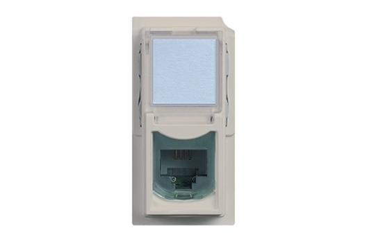 Priza RJ45 fara unelte UTP cat5E nisip, Living Now